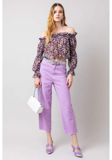 GAELLE Jeans Slouchy Con Maxi Salpa