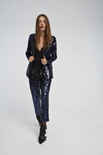 TOP ELGA con spalline morbide e inserti in pizzo