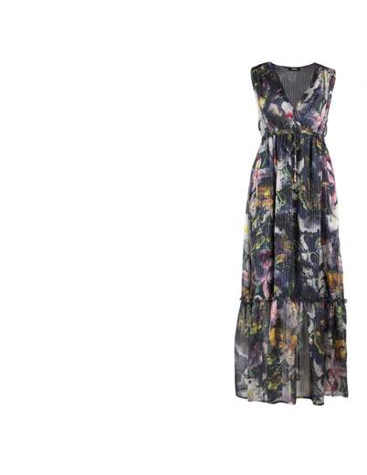 MARANI - ABITO LUNGO - STAMPA ORCHIDEA 