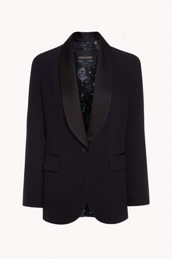 ERMANNO SCERVINO - FIRENZE GIACCA SMOKING - D38ETCP16CRE