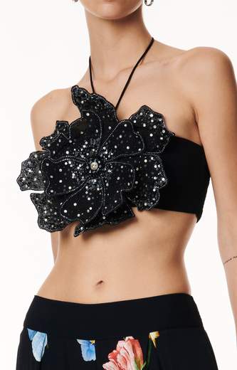 MIRIAM STELLA TOP FLOWERS