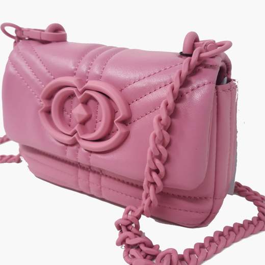 LA CARRIE Mini tracolla Grate in pelle matelasse 141P-BX-392-LEA