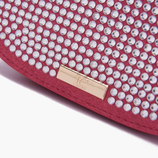 LA CARRIE Borsa a mano Night Edition con mini strass applicati 141M-KK-762-SYM