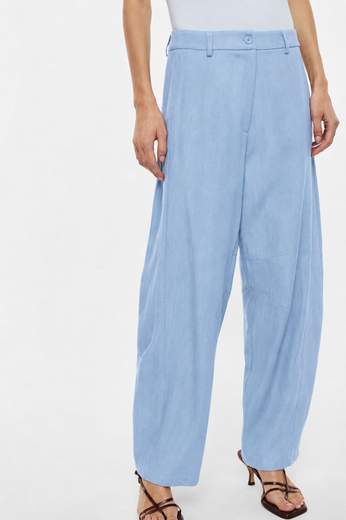 IMPERIAL PANTALONI PALAZZO FIT AMPIO VITA ALTA