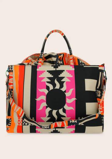 F**k Borsa In Canvas A030X06 Con Fantasia