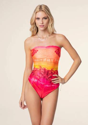 F**k Monokini Con Fantasia 2285X17 Tropicale