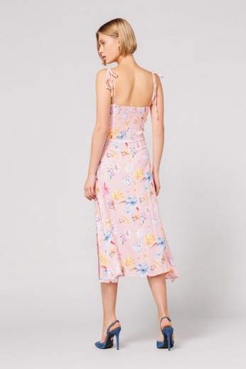 MARDEMARGARITAS Abito Con Spacco Laterale IRINA Fantasia Blossom