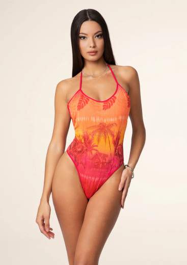 F**k Monokini Con Fantasia 0732X17 Floreale