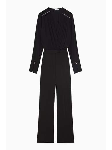 PATRIZIA PEPE Tuta In Crepè 8T0045 Con Borchie
