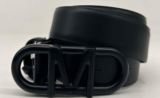 Marc Ellis Cintura In Pelle Sintetica me belt 115 Con Logo Metallo