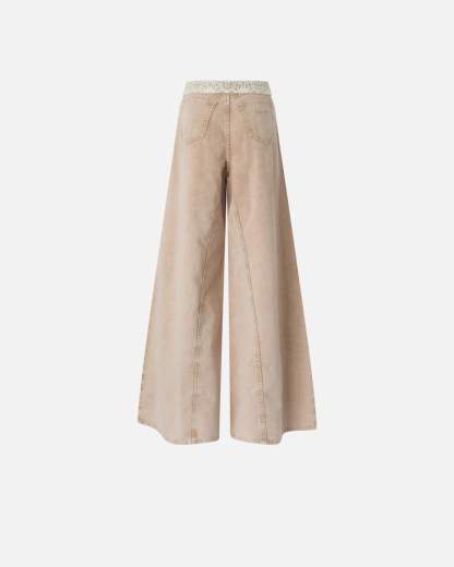 PINKO 106462 A364 WINONA WIDE LEG PIZZO