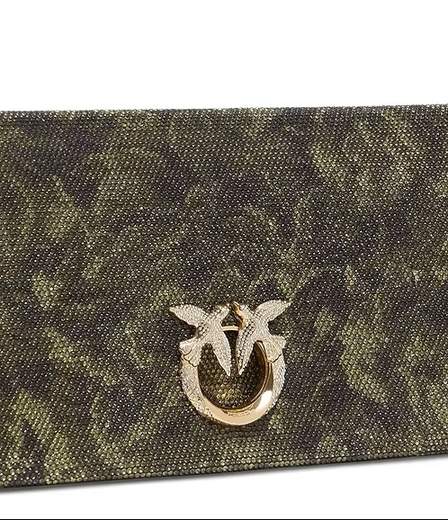 PINKO 106022 A3LL CLICK SOFT HORIZONTAL CLASSIC FULL STRASS