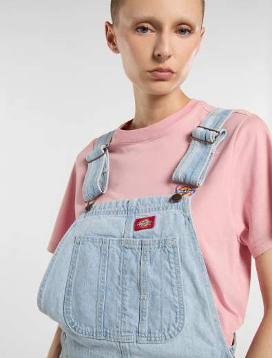 DICKIES LOOSE DENIM BIB W DONNA