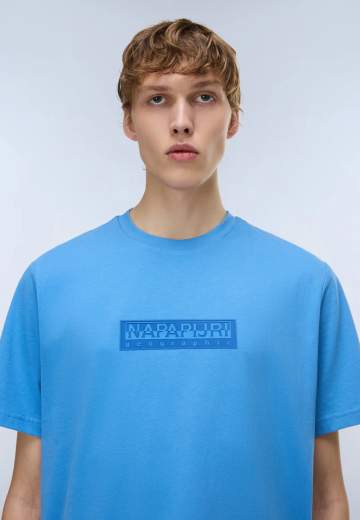 NAPAPIJRI S-BOX LOGO SS UOMO