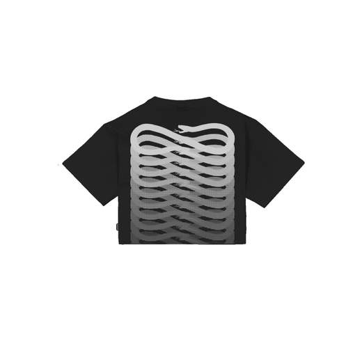 PROPAGANDA CROP T-SHIRT M/M RIBS WOMAN DONNA