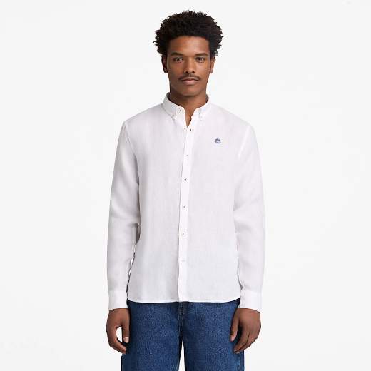 TIMBERLAND MILL BROOK LINEN SHIRT UOMO