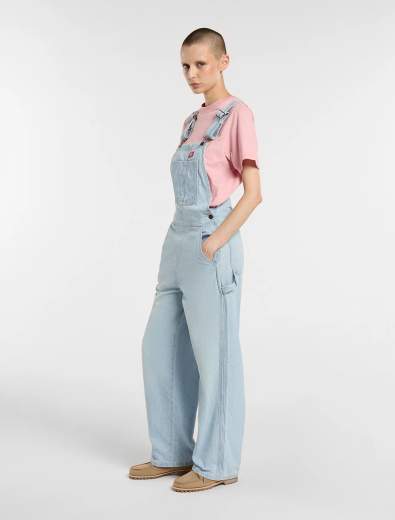 DICKIES LOOSE DENIM BIB W DONNA
