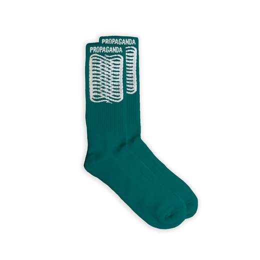 PROPAGANDA RIBS SOCKS- PETROL UNISEX ADULTO