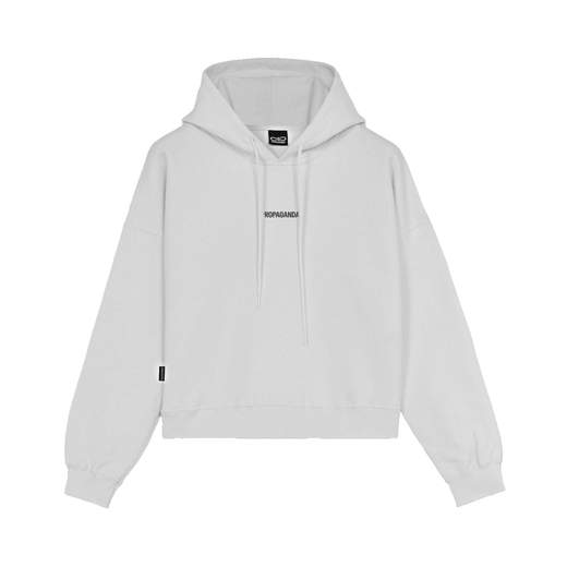 PROPAGANDA CROP HOODIE RIBS WOMAN DONNA