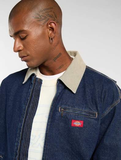 DICKIES DENIM PAINTER JACKET UOMO