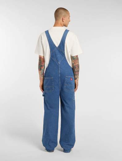 DICKIES LOOSE DENIM BIB UOMO