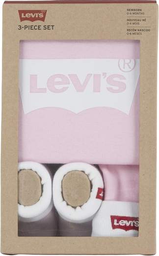 LEVI'S KIDS BATWING ONESIE HAT BOOTIE KIDS