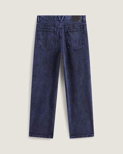VANS CHECK-5 BAGGY ACID OVERDYED DENIM PANTS UOMO