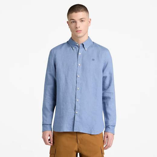 TIMBERLAND MILL BROOK LINEN SHIRT UOMO