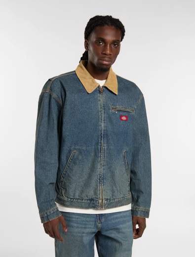 DICKIES DENIM PAINTER JACKET UOMO