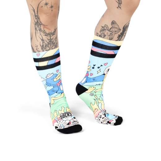 AMERICAN SOCKS CUTE CHAOS UNISEX ADULTO