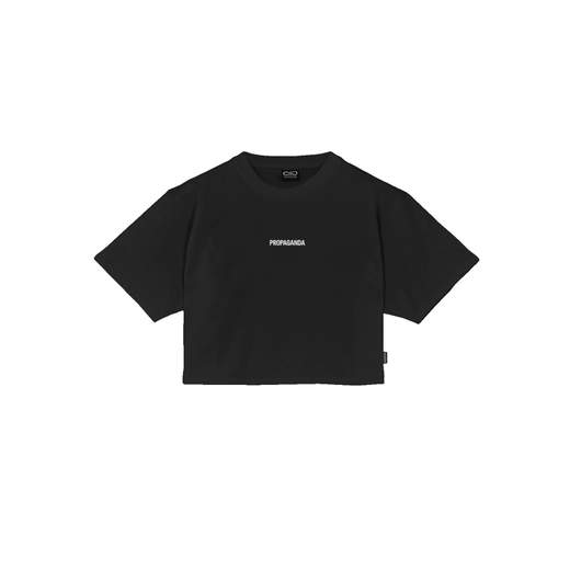 PROPAGANDA CROP T-SHIRT M/M RIBS WOMAN DONNA
