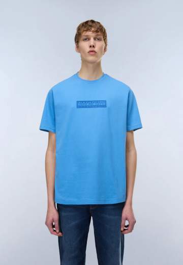NAPAPIJRI S-BOX LOGO SS UOMO
