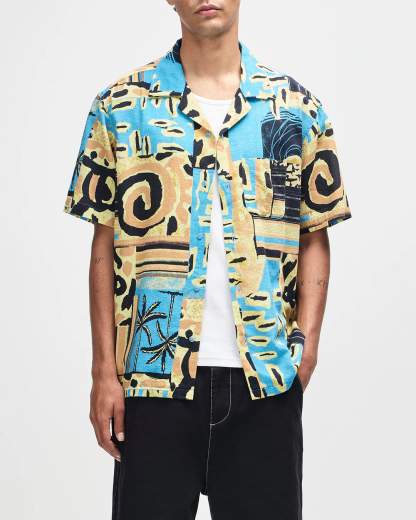 Deus Ex Machina FREAMON SHIRT UOMO