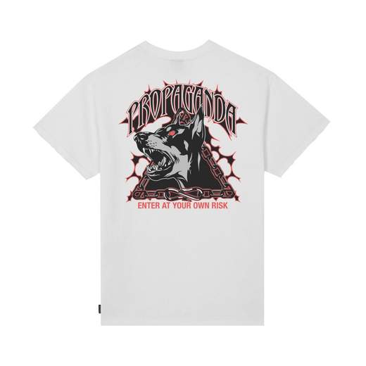 PROPAGANDA T-SHIRT M/M TRIANGLE DOBERMAN UOMO