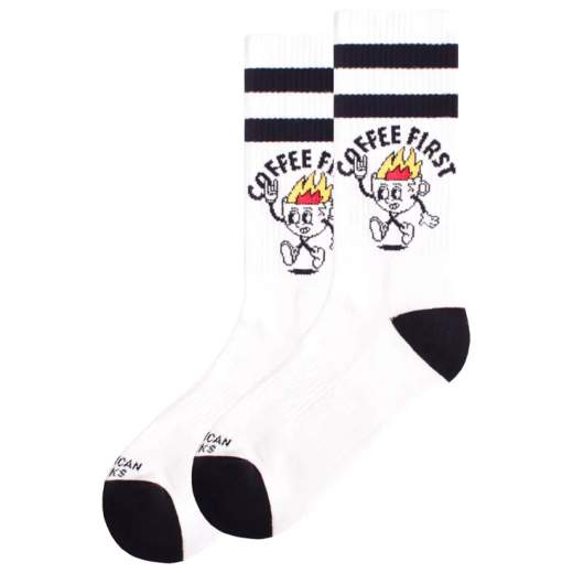 AMERICAN SOCKS COFFEE FIRST UNISEX ADULTO
