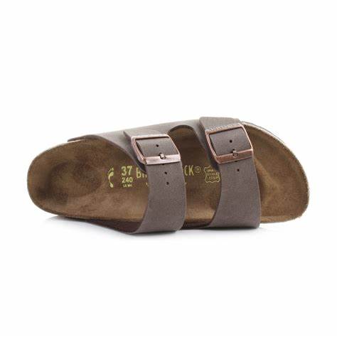 birkenstock Arizona mocca Birko flor nubuck