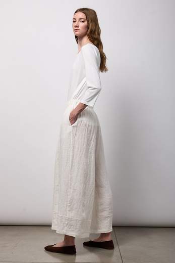 neirami PANTALONE FONDO CUC. popeline ghiaccio