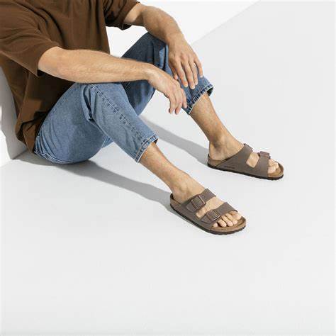 birkenstock Arizona mocca Birko flor nubuck