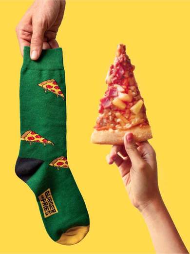 SOCKS BURGER AND FRIES SOCKS