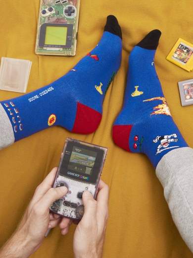 SOCKS BURGER AND FRIES SOCKS