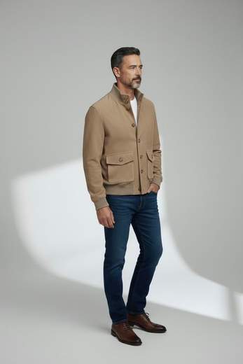 BLUSOTTO MATS-CAMOSCIO