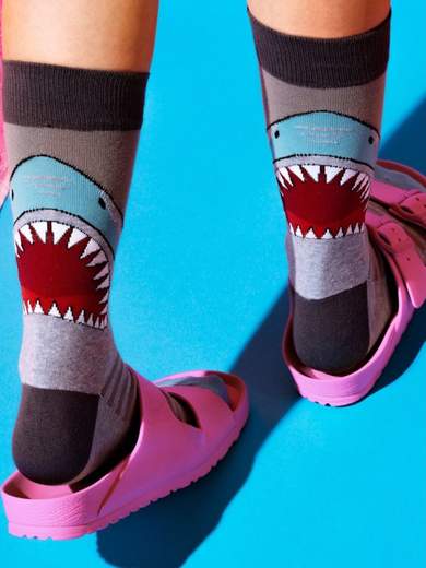 SOCKS BURGER AND FRIES SOCKS