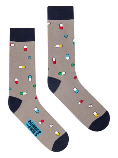 SOCKS BURGER AND FRIES SOCKS