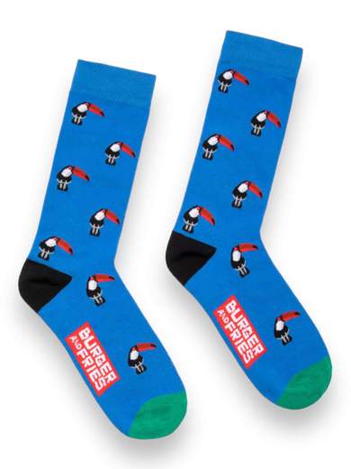 SOCKS BURGER AND FRIES SOCKS