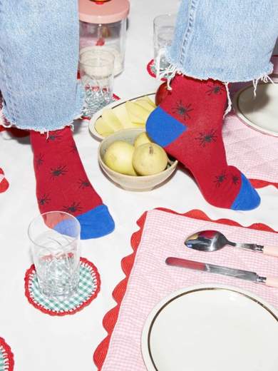 SOCKS BURGER AND FRIES SOCKS