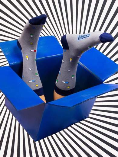 SOCKS BURGER AND FRIES SOCKS