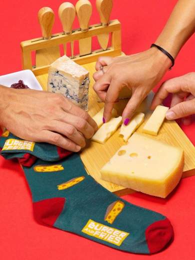 SOCKS BURGER AND FRIES SOCKS