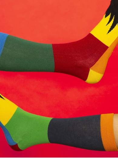 SOCKS BURGER AND FRIES SOCKS