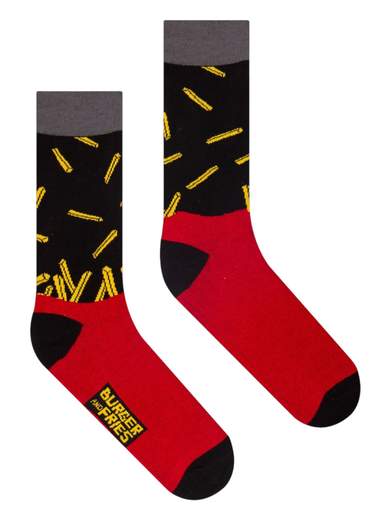 SOCKS BURGER AND FRIES SOCKS