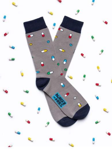 SOCKS BURGER AND FRIES SOCKS